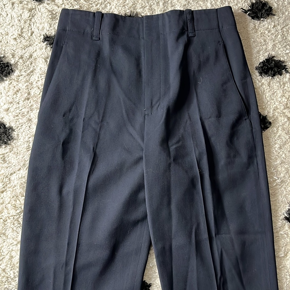 Vince size 6 womens dark navy blue trousers business casual pants - Picture 3 of 10